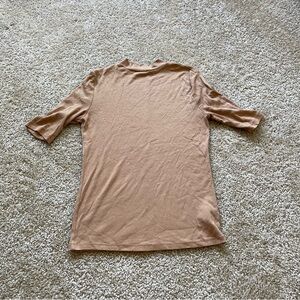 a new day Tan Short Sleeve Top
